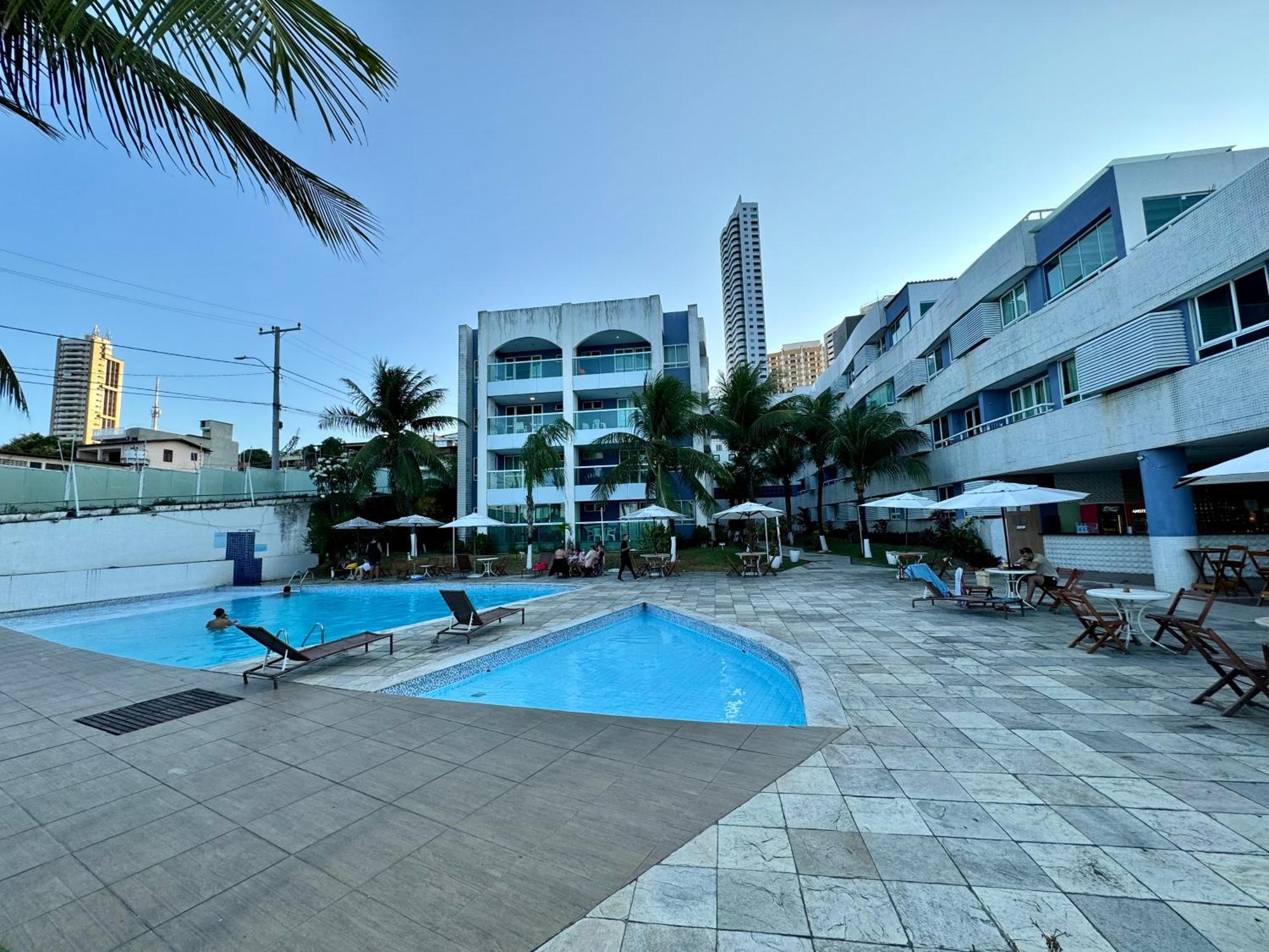 Edy Hospedagens Beira-Mar Flat 310 Com Vista Para O Morro Do Careca, Piscina E Localizacao Privilegiada Natal Esterno foto
