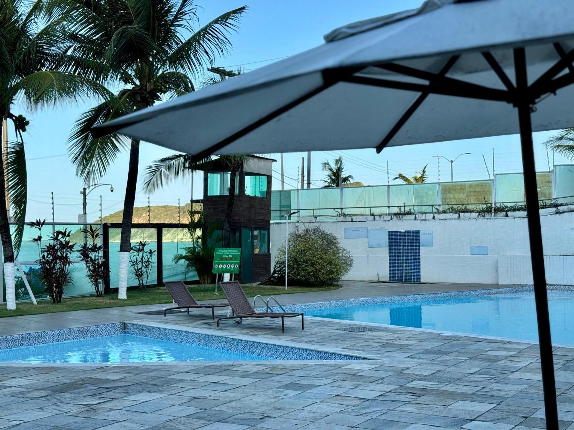 Edy Hospedagens Beira-Mar Flat 310 Com Vista Para O Morro Do Careca, Piscina E Localizacao Privilegiada Natal Esterno foto