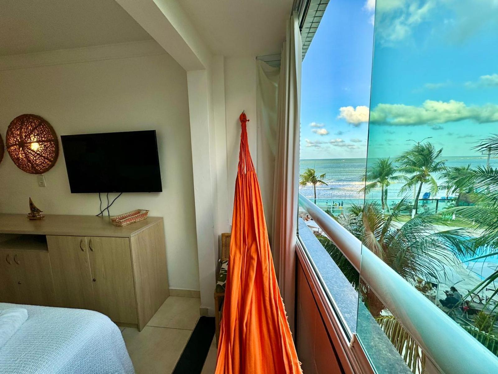 Edy Hospedagens Beira-Mar Flat 310 Com Vista Para O Morro Do Careca, Piscina E Localizacao Privilegiada Natal Esterno foto