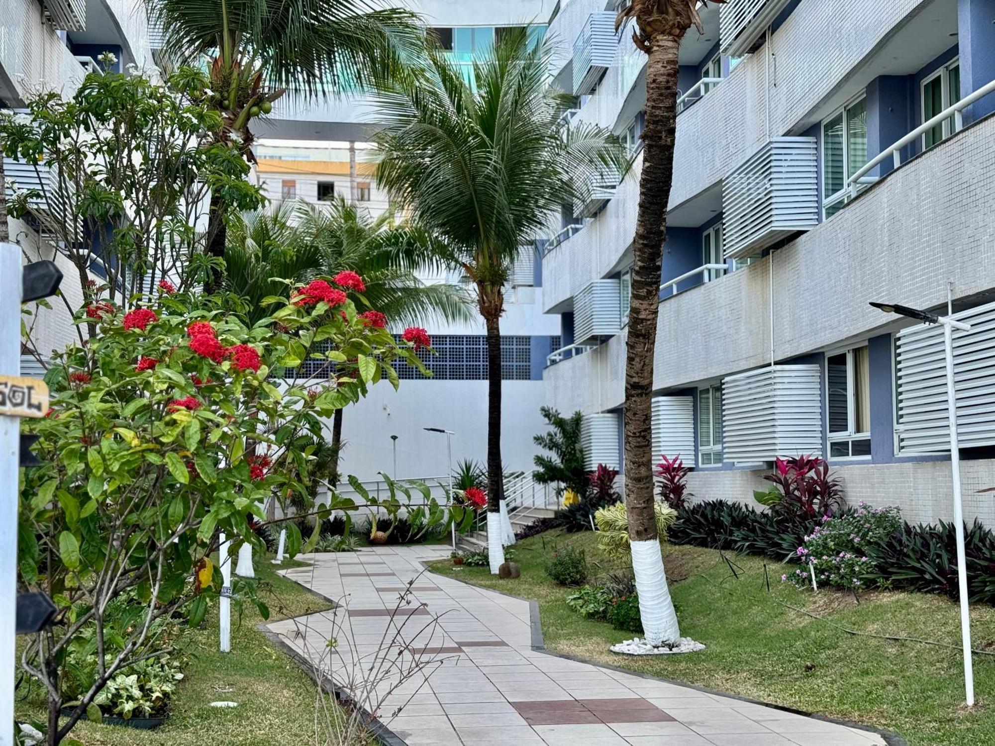Edy Hospedagens Beira-Mar Flat 310 Com Vista Para O Morro Do Careca, Piscina E Localizacao Privilegiada Natal Esterno foto