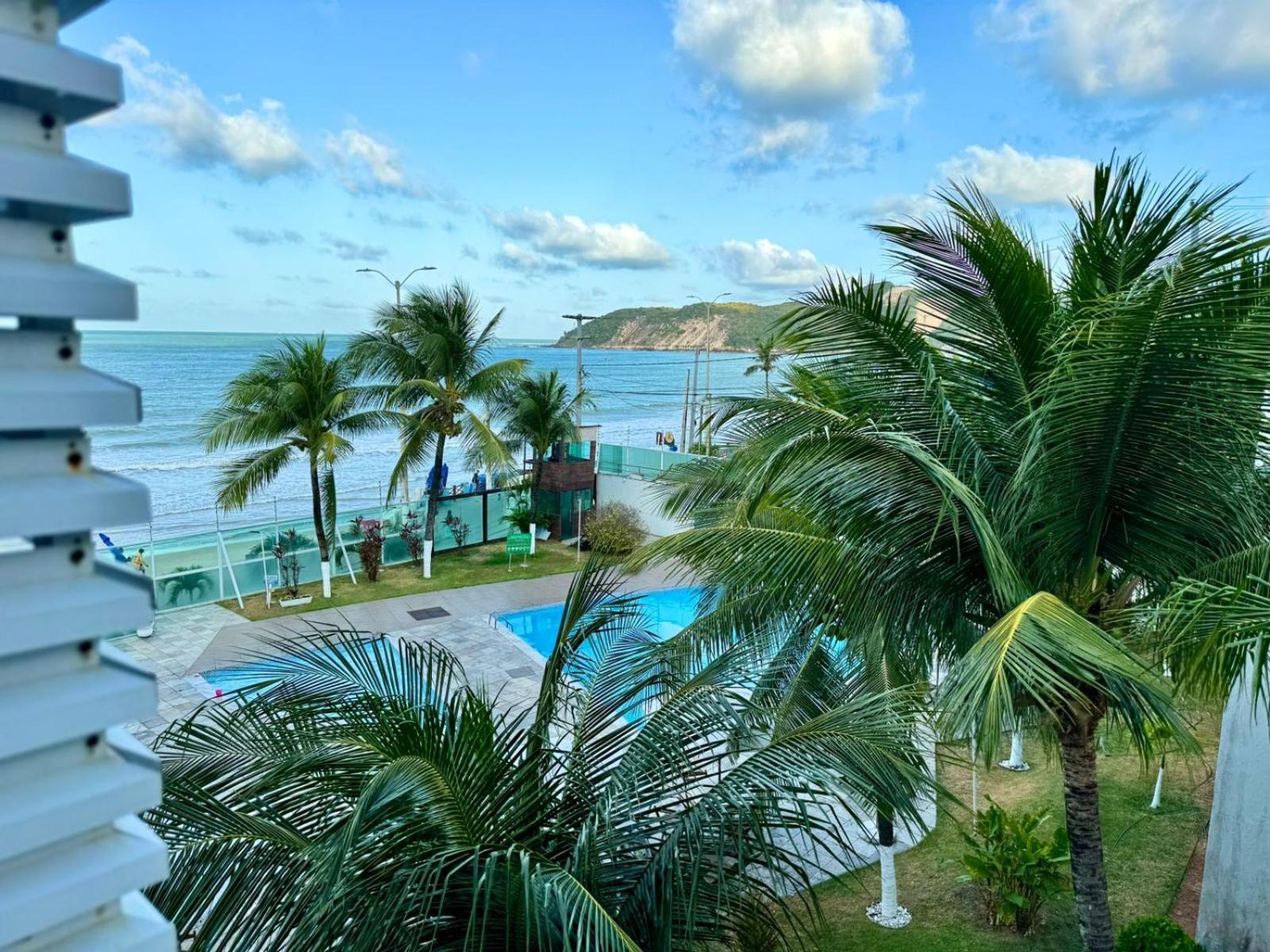 Edy Hospedagens Beira-Mar Flat 310 Com Vista Para O Morro Do Careca, Piscina E Localizacao Privilegiada Natal Esterno foto