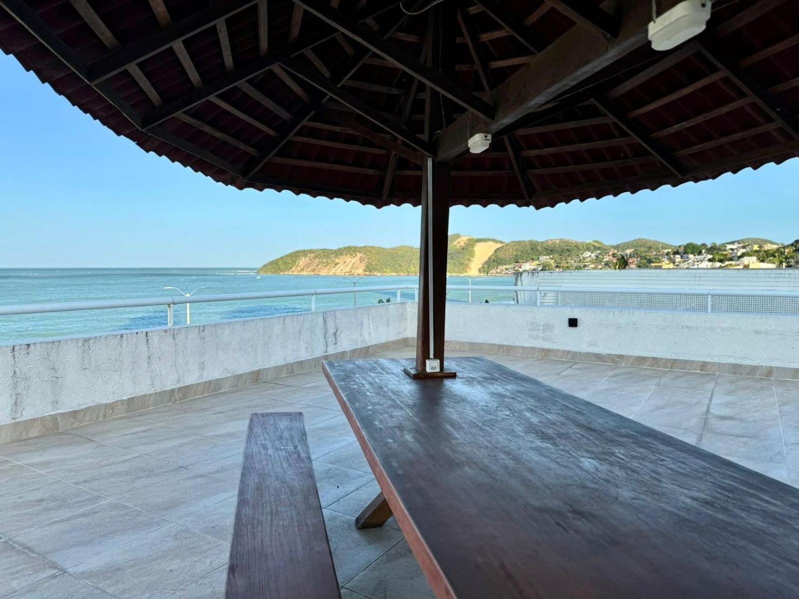 Edy Hospedagens Beira-Mar Flat 310 Com Vista Para O Morro Do Careca, Piscina E Localizacao Privilegiada Natal Esterno foto