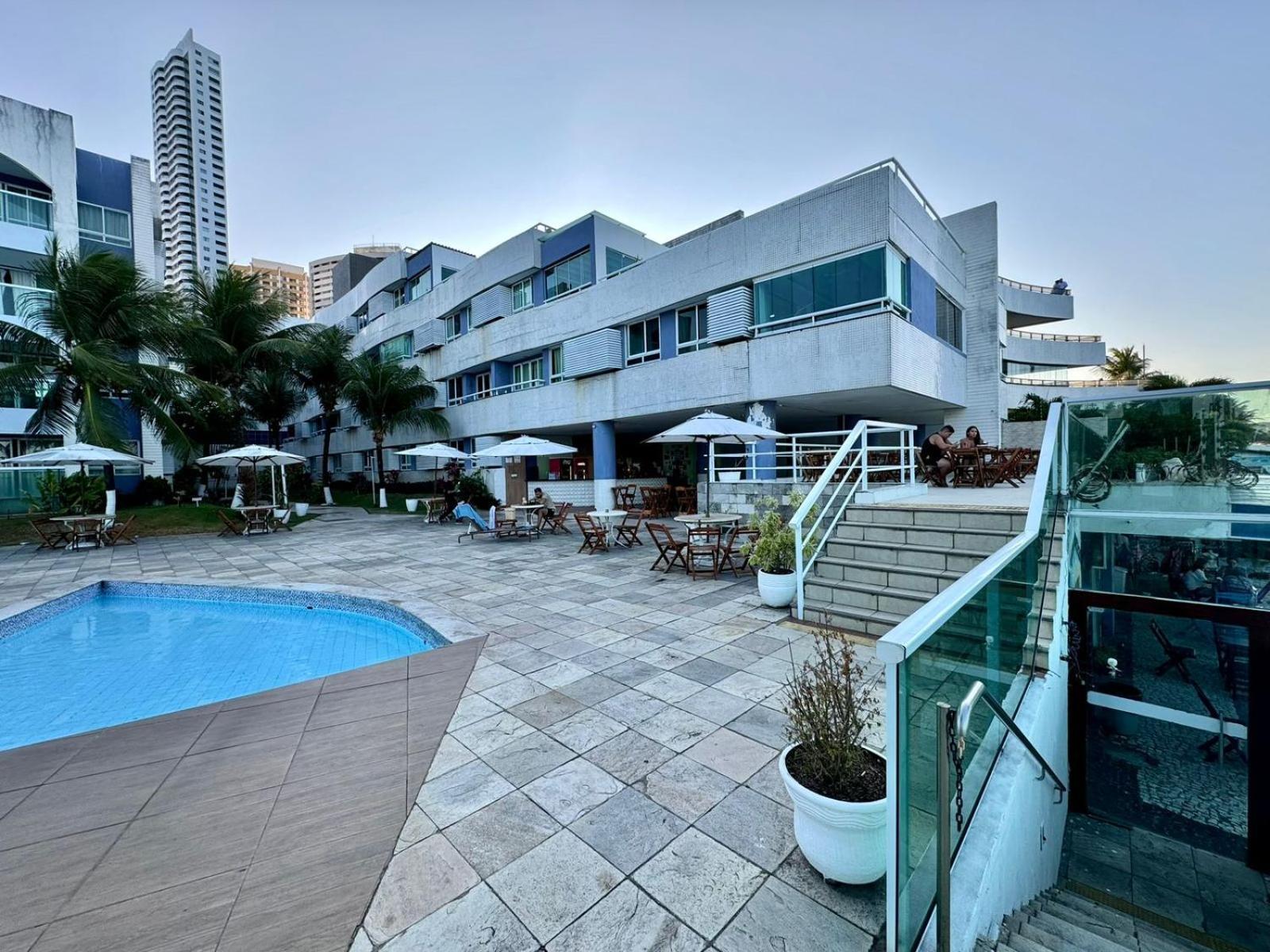 Edy Hospedagens Beira-Mar Flat 310 Com Vista Para O Morro Do Careca, Piscina E Localizacao Privilegiada Natal Esterno foto